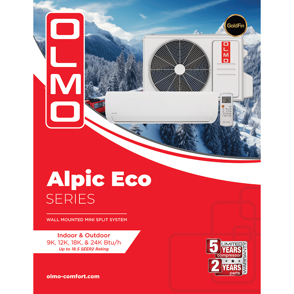OLMO Alpic Eco 1-to-1 Outdoor – CoolMan HVAC Supply